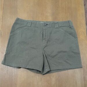 Tommy Hilfiger Olive Women Cargo Shorts